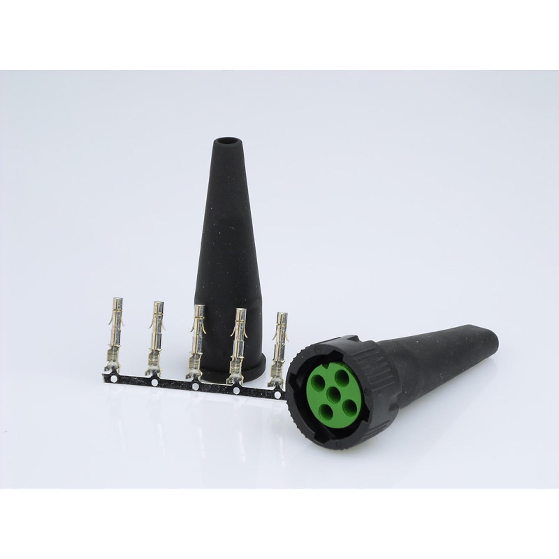 Aspöck SET Bajonettverbinder 5polig GRÜN und GELB - TMN-shop.de