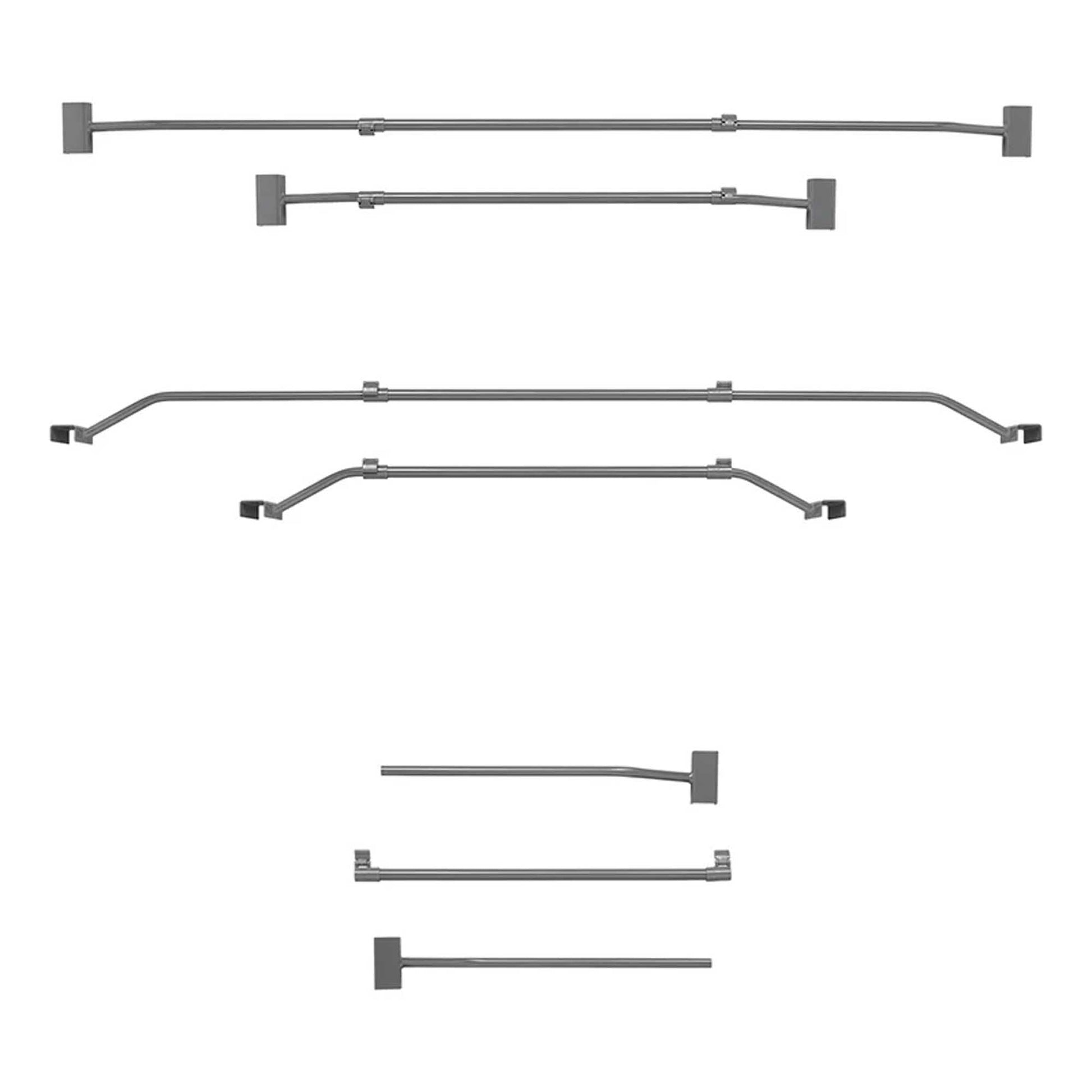 Flachplanenbügel Stahl verstellbar 100-155cm für PKW Anhänger - TMN-shop.de