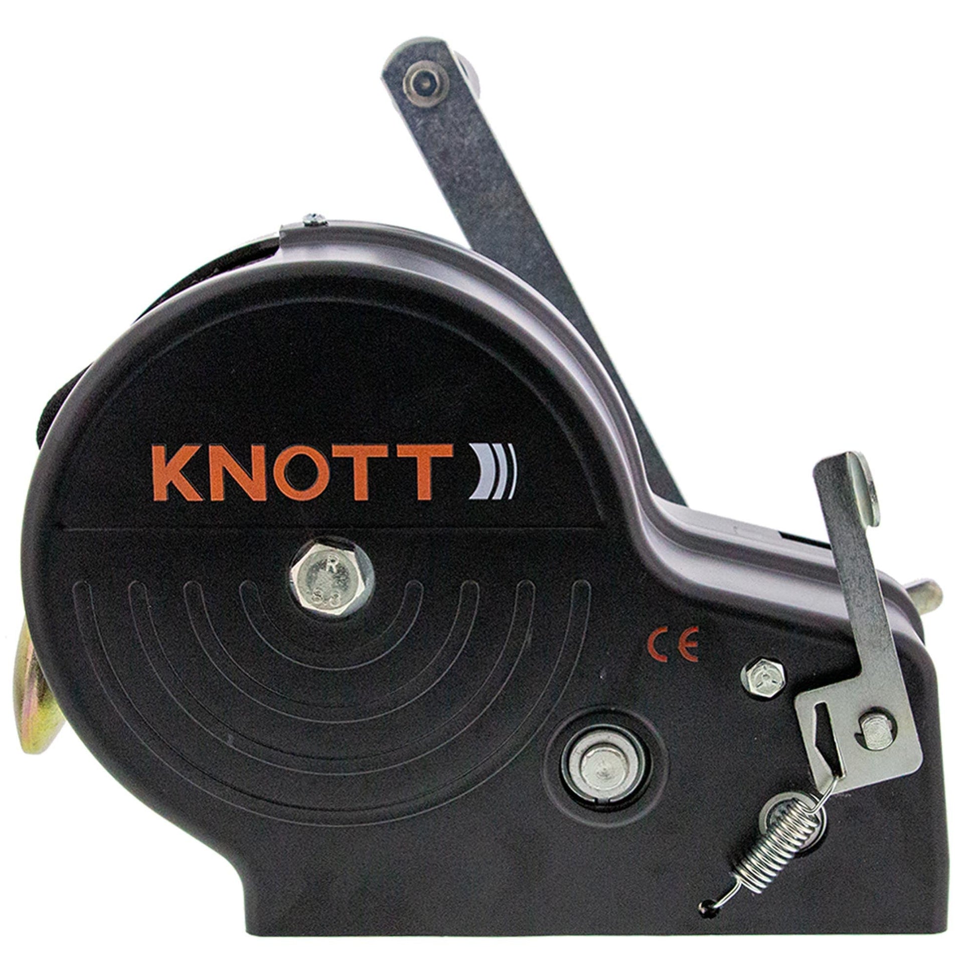 Knott Gurtwinde mit 7m Band und Haken 900kg - TMN-shop.de