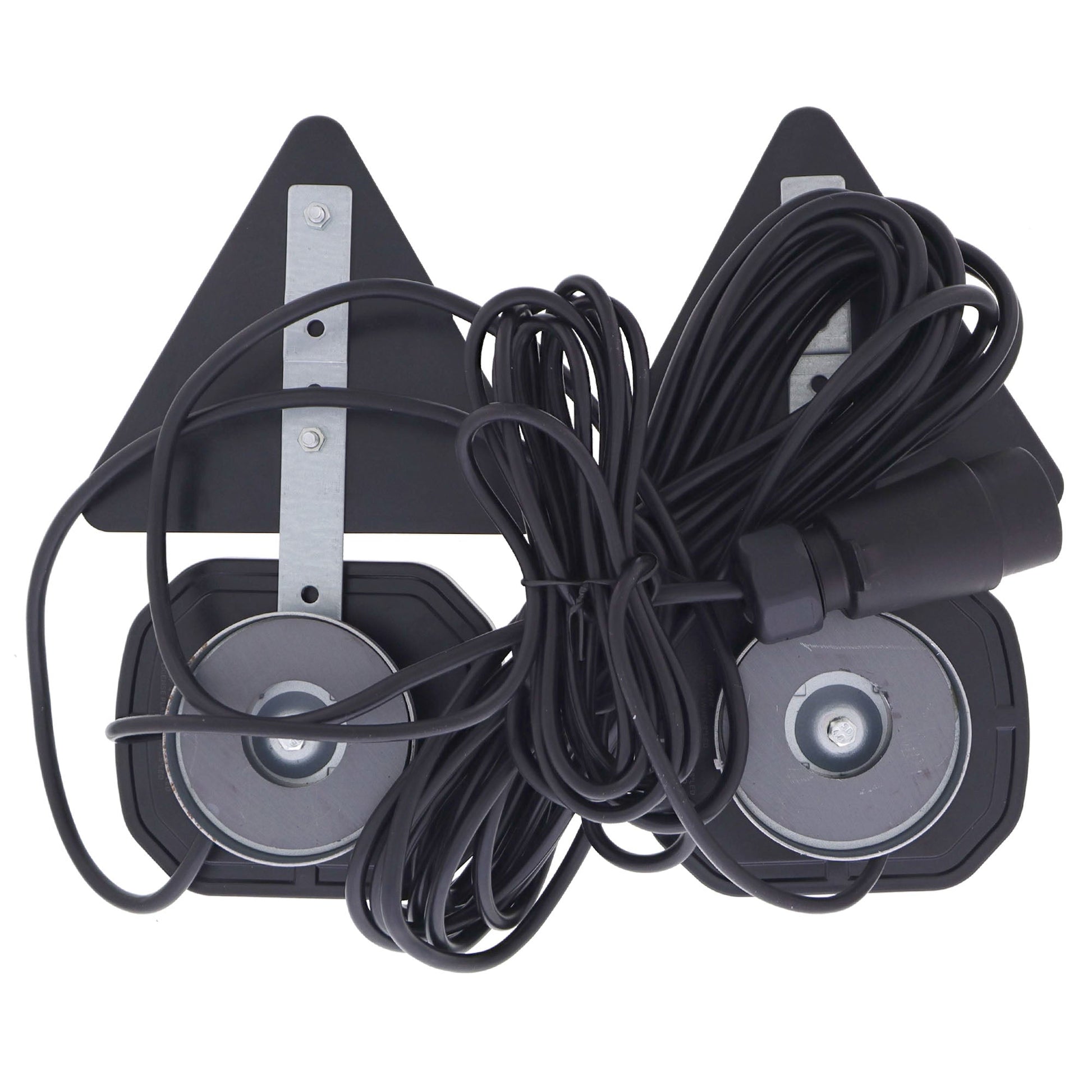 LED 12/24V Anhänger Rückleuchten Set mit Magneten und Rückstrahler - TMN-shop.de