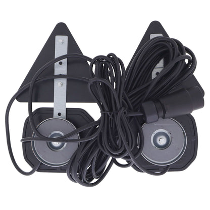 LED 12/24V Anhänger Rückleuchten Set mit Magneten und Rückstrahler - TMN-shop.de