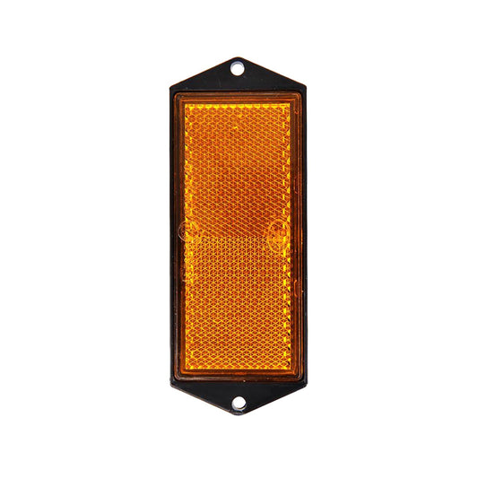 Reflektor orange 104x40mm zum Anschrauben - TMN-shop.de