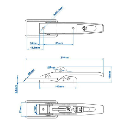 SPP Spannverschluss Set ZB-01 / Z-01 - TMN-shop.de