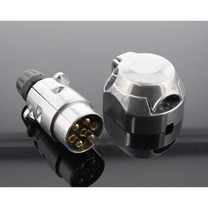 Stecker u. Steckdose 7-polig im Set Anhänger - TMN-shop.de