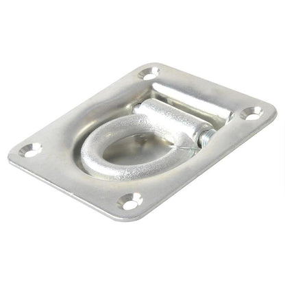 Zurrmulde einfach 100x95mm 800daN mit Rückholfeder - TMN-shop.de
